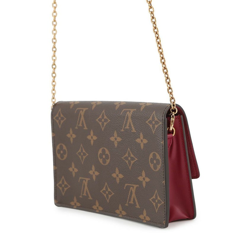 ルイヴィトン チェーンショルダーウォレット モノグラム ポルトフォイユ フローラル M69578 
LOUIS VUITTON 財布