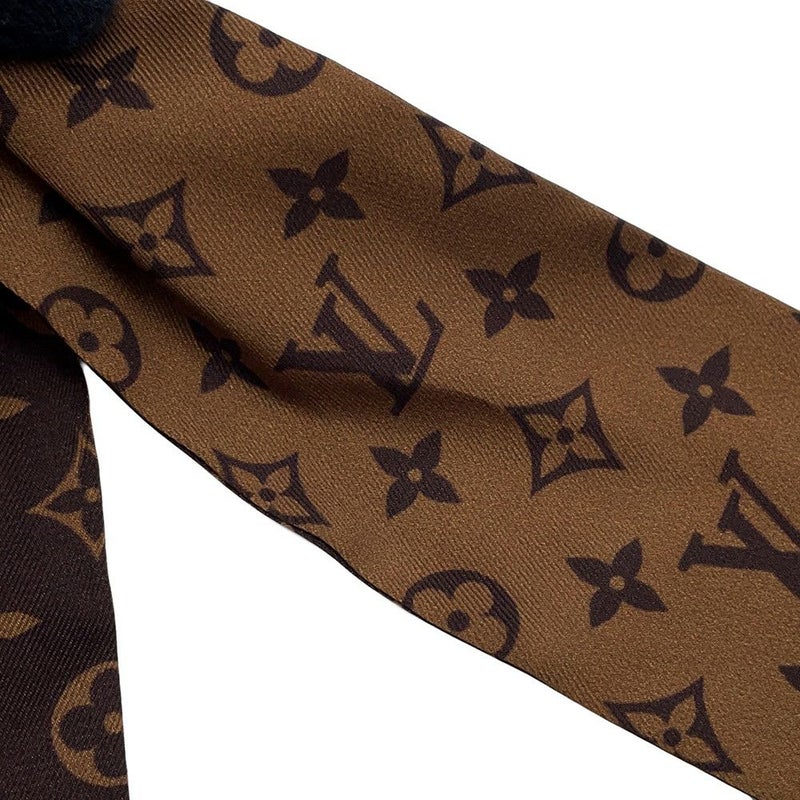 ルイヴィトン バッグチャーム モノグラム チェーン フラール シルク M01354 LOUIS VUITTON