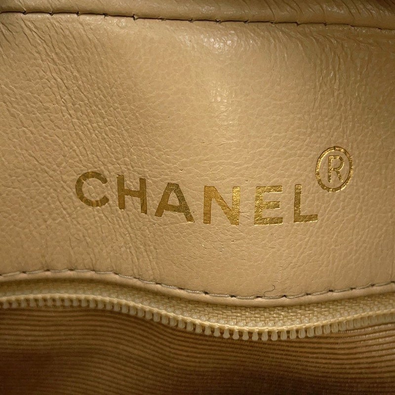 シャネル チェーンショルダーバッグ マトラッセ ココマーク タッセル ラムスキン CHANEL ヴィンテージ
