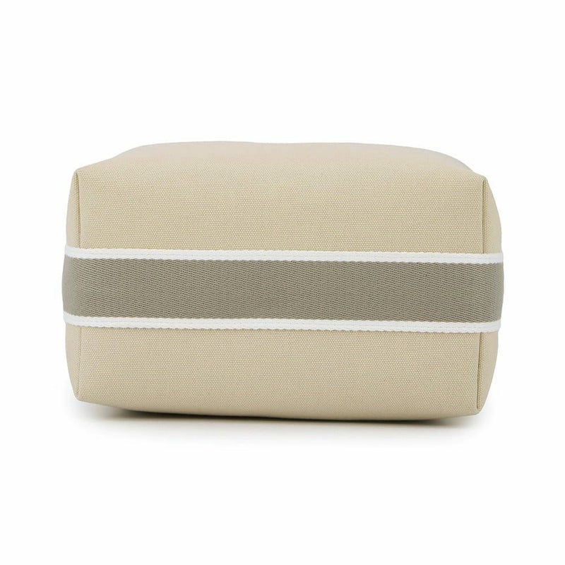 エルメス ポーチ ブリッド・ア・ブラックPM ベージュ/シルバー金具 キャンバス HERMES バッグ 小物入れ