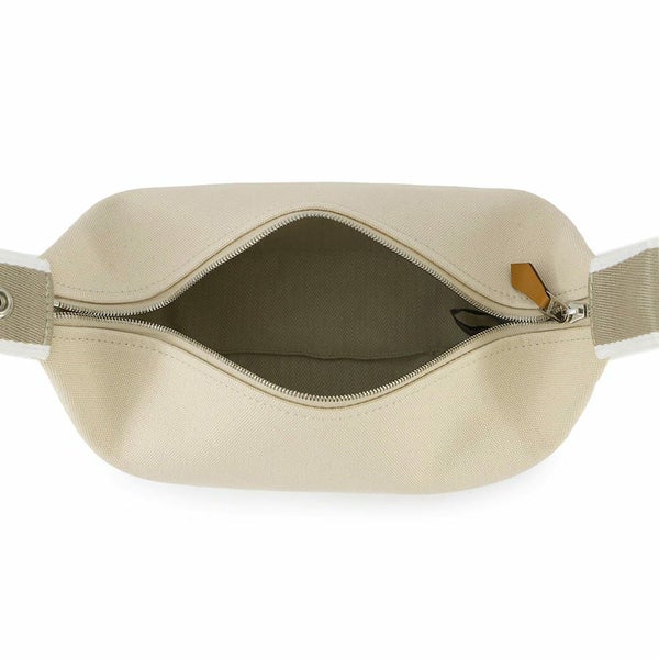 エルメス ポーチ ブリッド・ア・ブラックPM ベージュ/シルバー金具 キャンバス HERMES バッグ 小物入れ