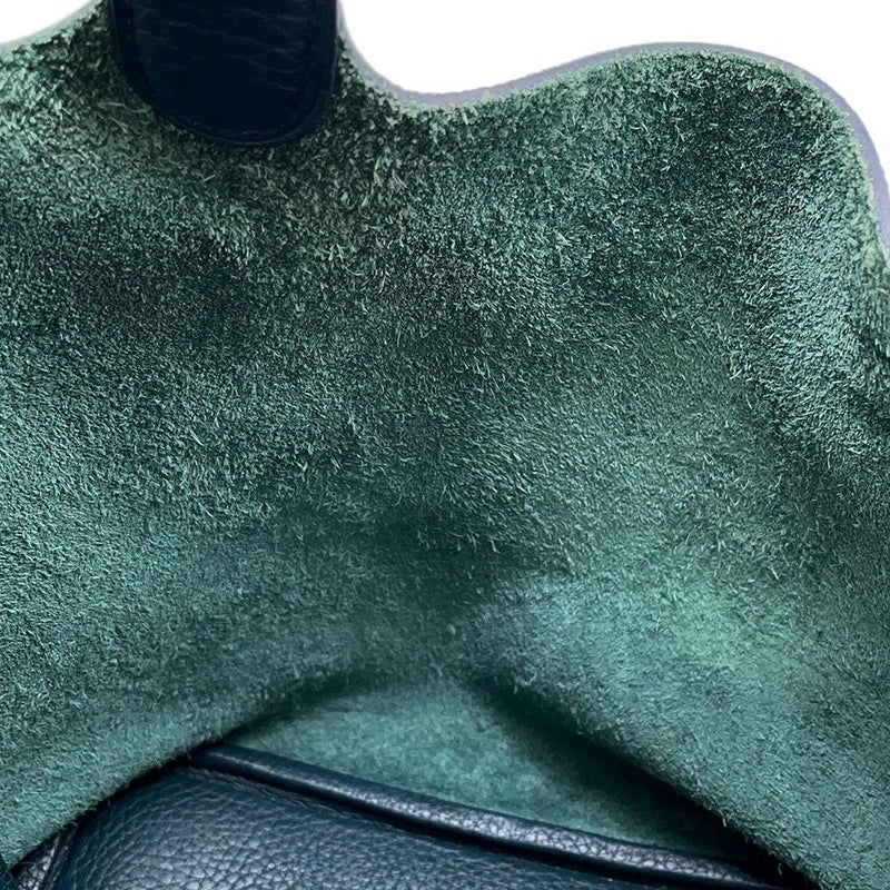 エルメス ハンドバッグ ピコタンロックMM ヴェールシプレス/ゴールド金具 トリヨンクレマンス B刻印