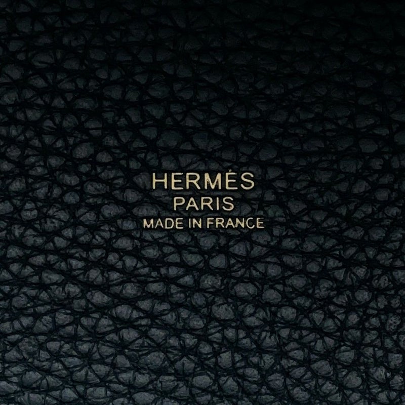 エルメス ハンドバッグ ピコタンロックMM ヴェールシプレス/ゴールド金具 トリヨンクレマンス B刻印