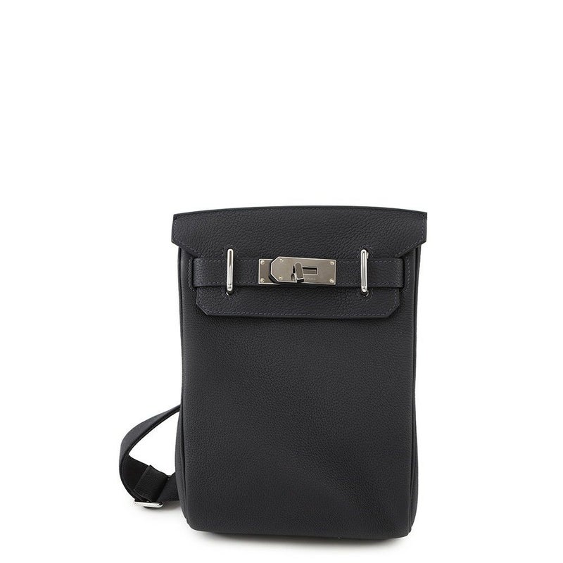 エルメス ボディバッグ ケリー アッカドPM キャバン/ジョーヌナプル/フー/シルバー金具 トゴ B刻印 メンズ