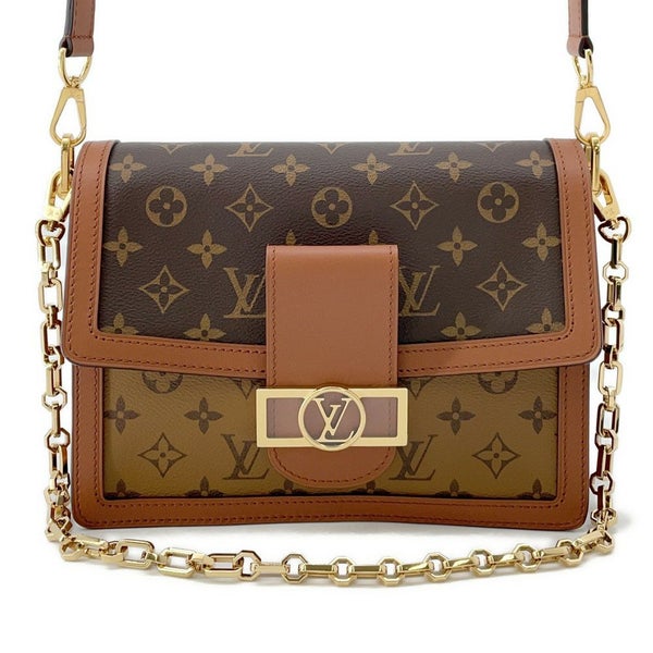 ルイヴィトン ショルダーバッグ モノグラム・リバース ドーフィーヌMM M45958 LOUIS VUITTON 2way