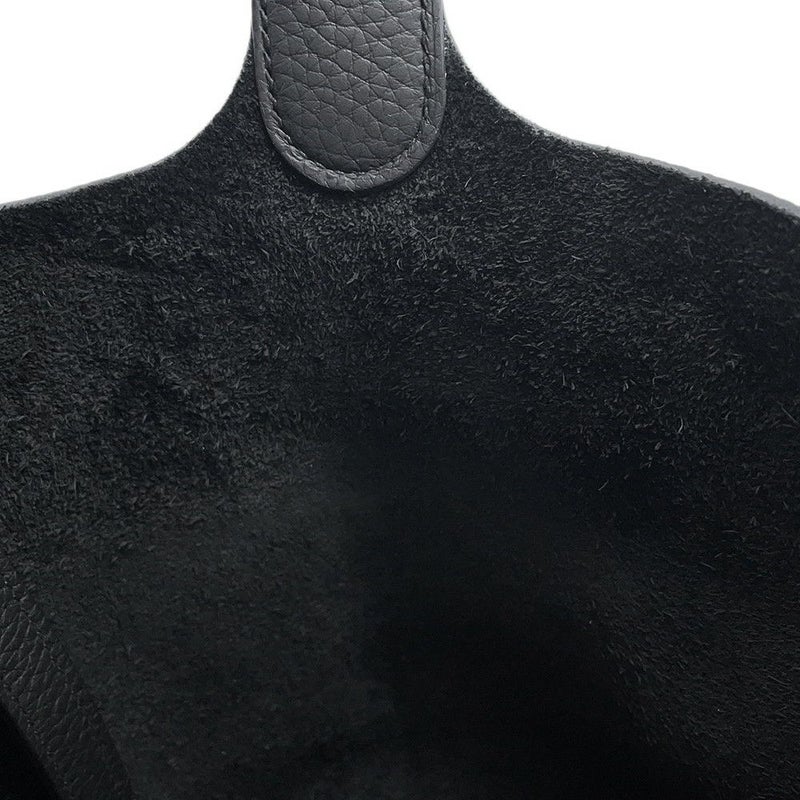 エルメス ハンドバッグ ピコタンロックMM ブラック/ゴールド金具 トリヨンクレマンス K刻印 黒