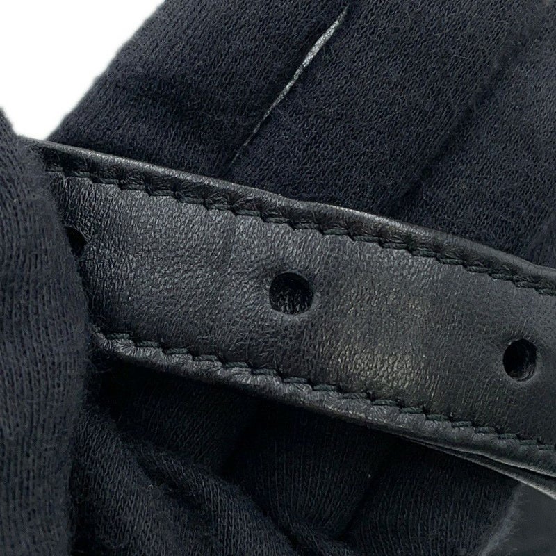 ミュウミュウ ハンドバッグ レザー 5BB150 MIUMIU 2way 黒