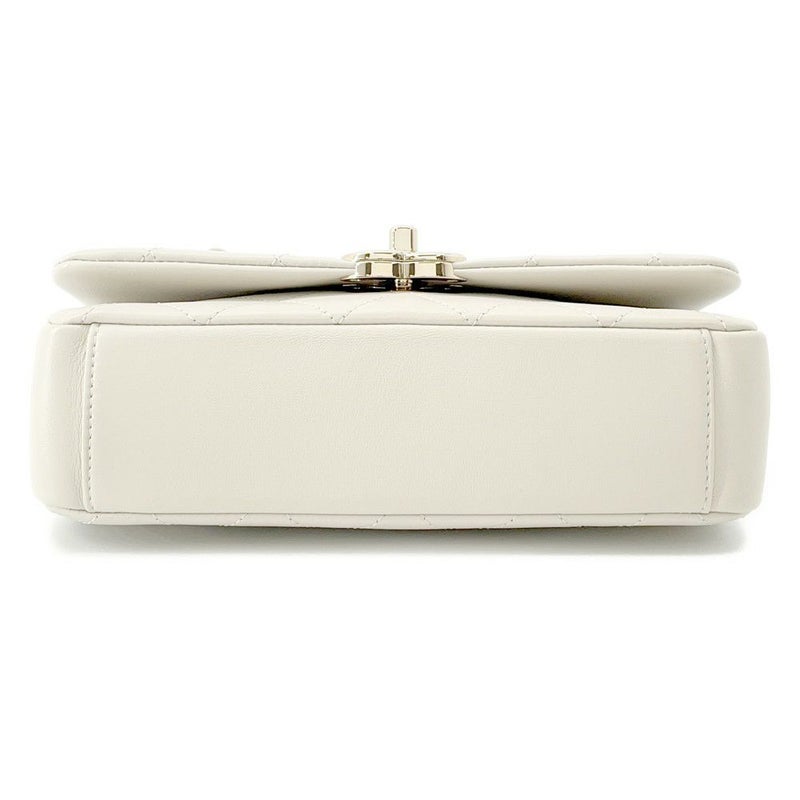 シャネル チェーンショルダーバッグ マトラッセ ココマーク カーフレザー AS2318 CHANEL