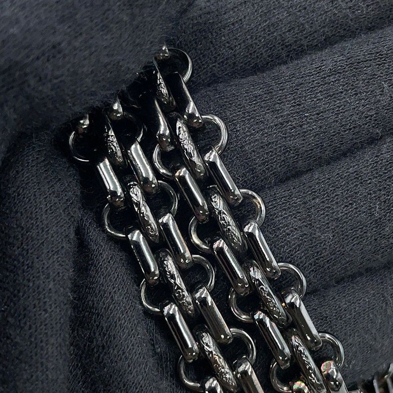 シャネル チェーンショルダーバッグ マトラッセ 2.55 CHANEL 黒