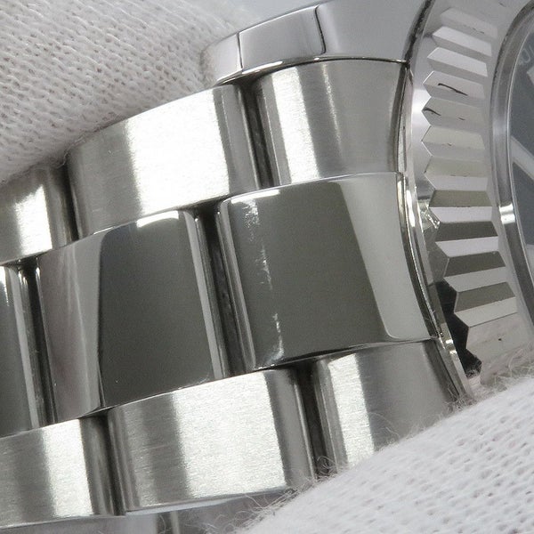 ロレックス デイトジャスト2 ランダムシリアル ルーレット 116334 ROLEX 腕時計 黒文字盤