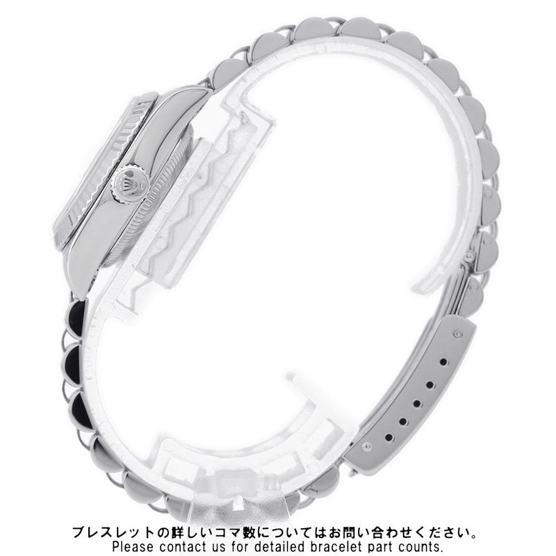 ロレックス デイトジャスト F番 179174 ROLEX 腕時計 レディース ウォッチ ホワイト文字盤 ローマン