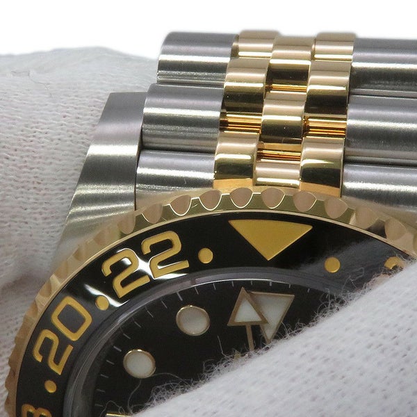 ロレックス GMTマスター2 ランダムシリアル ルーレット 126713GRNR ROLEX 腕時計 黒文字盤