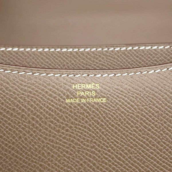 エルメス ミニ コンスタンス3 ミロワール エトゥープ/ピンクゴールド金具 エトゥープ U刻印