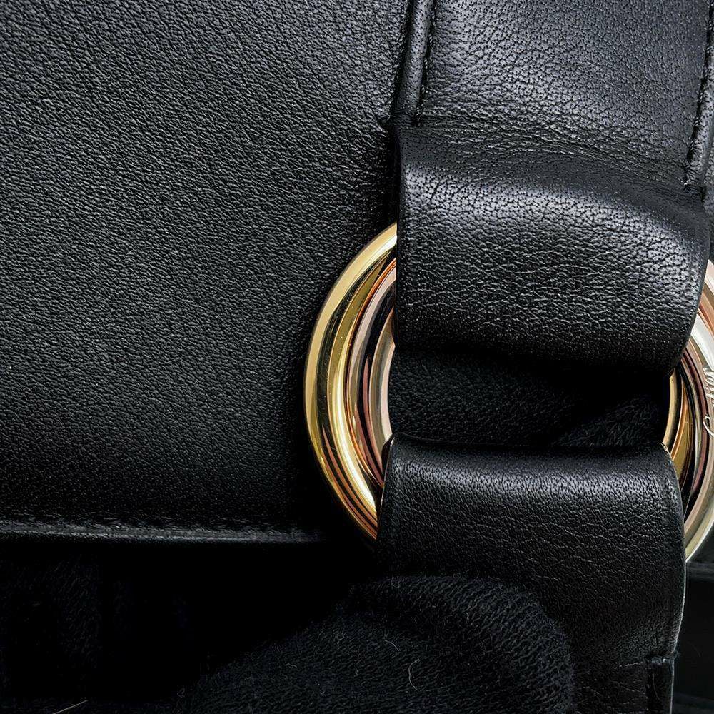 カルティエ 長財布 トリニティ レザー L3000659 Cartier 財布 黒 安心