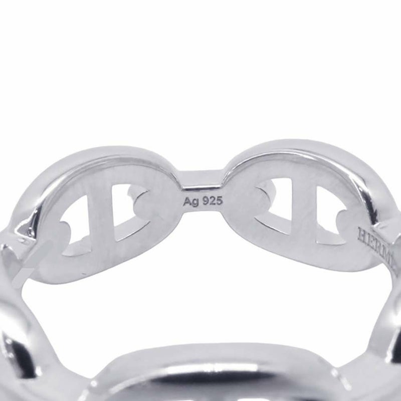 エルメス リング シェーヌダンクル アンシェネPM SV925シルバー リングサイズ59 HERMES ジュエリー