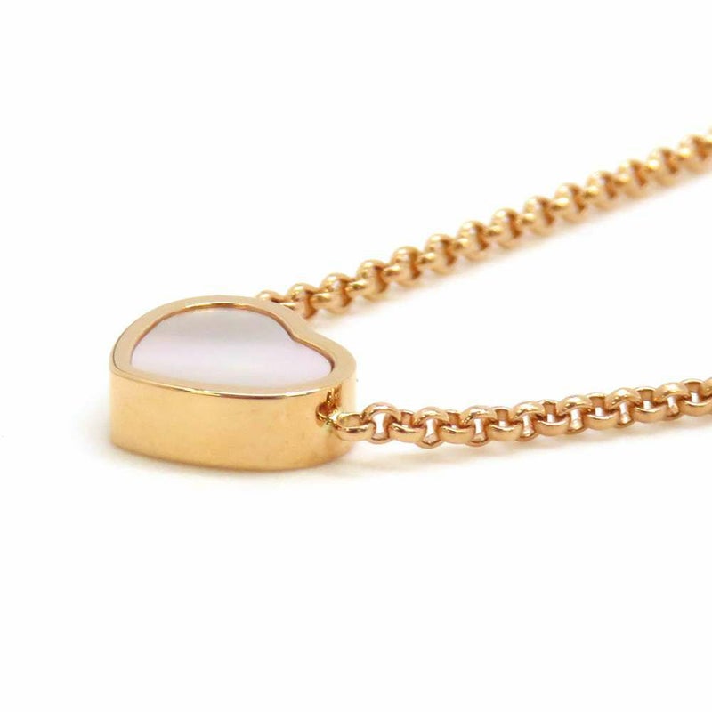 ショパール ネックレス マイ ハッピーハート マザーオブパール K18PGピンクゴールド 81A086-5301 CHOPARD