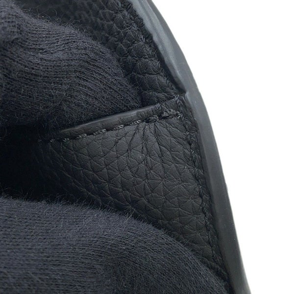 ザ ロウ ハンドバッグ ソフトマルゴー12 レザー W1586 THE ROW バッグ 2way 黒