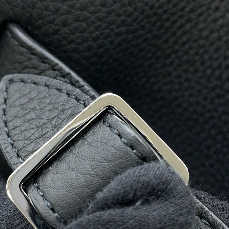 ザ ロウ ハンドバッグ ソフトマルゴー12 レザー W1586 THE ROW バッグ 2way 黒