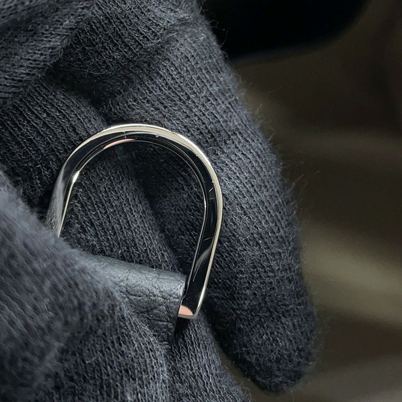 ザ ロウ ハンドバッグ ソフトマルゴー12 レザー W1586 THE ROW バッグ 2way 黒