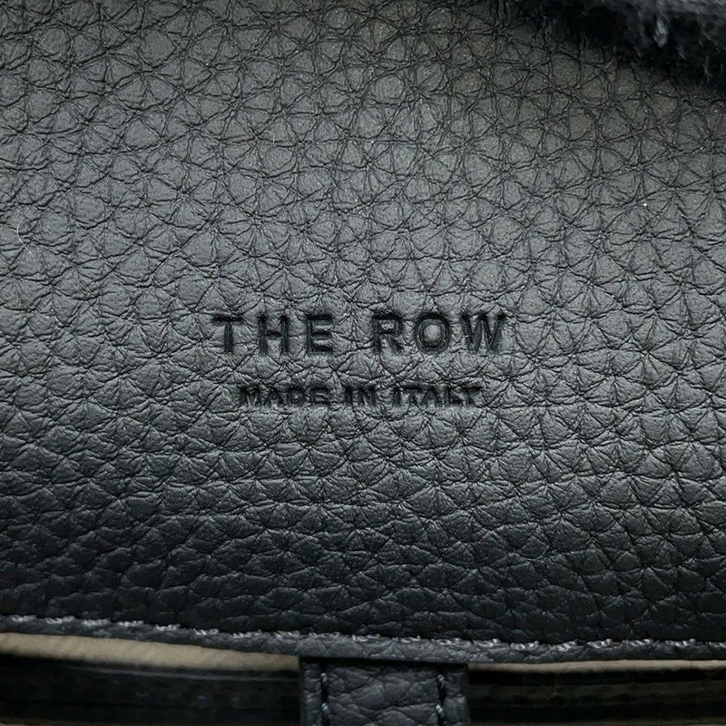 ザ ロウ ハンドバッグ ソフトマルゴー12 レザー W1586 THE ROW バッグ 2way 黒