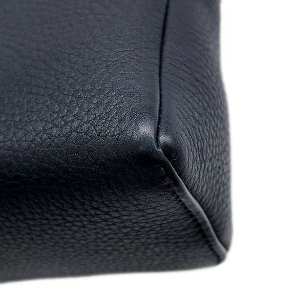 ロロピアーナ ハンドバッグ エクストラ・ポケット・ポーチ L19 レザー FAN4045  Loro Piana 2wayショルダー 黒