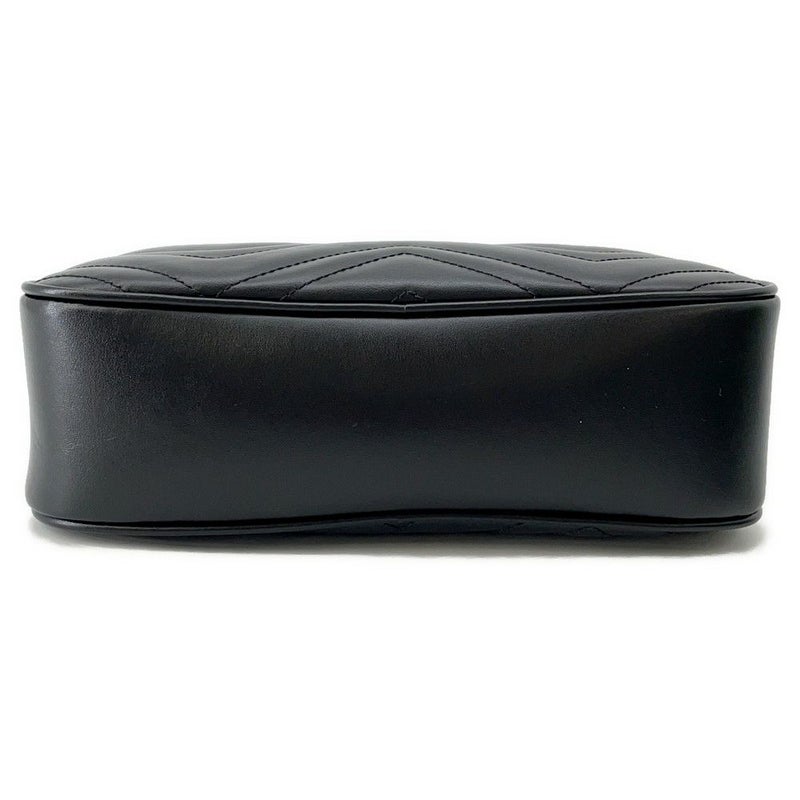 グッチ ショルダーバッグ GGマーモント キルティング スモール 447632 GUCCI バッグ チェーンショルダー 黒