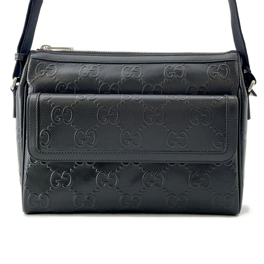 グッチ ショルダーバッグ GGエンボス レザー 658565 GUCCI バッグ