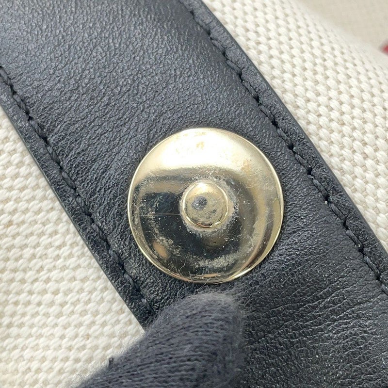 ヴァレンティノ・ガラヴァーニ トートバッグ VLTNロゴ ロックスタッズ キャンバス/レザー TW2B0D21FWB VALENTINO