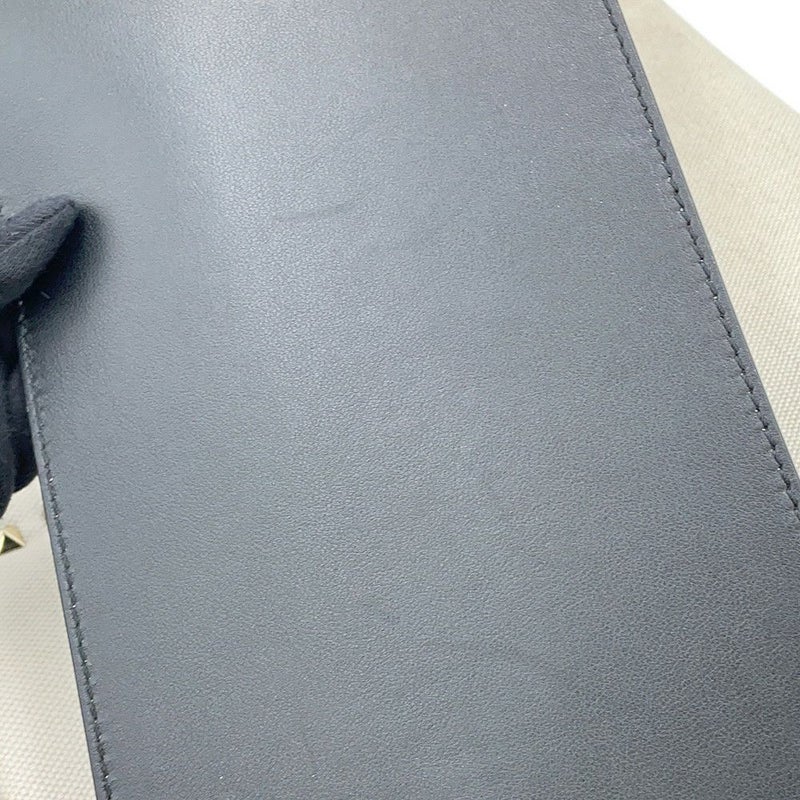 ヴァレンティノ・ガラヴァーニ トートバッグ VLTNロゴ ロックスタッズ キャンバス/レザー TW2B0D21FWB VALENTINO