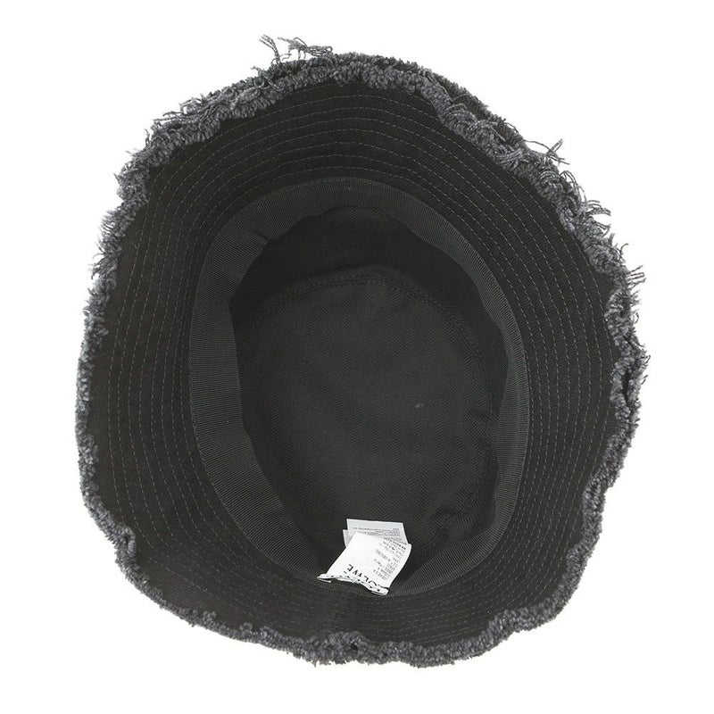 ロエベ ハット ロゴ キャンバス サイズ57 LOEWE 帽子 黒