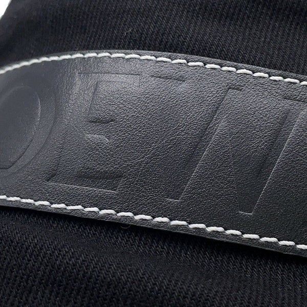 ロエベ ハット ロゴ キャンバス サイズ57 LOEWE 帽子 黒