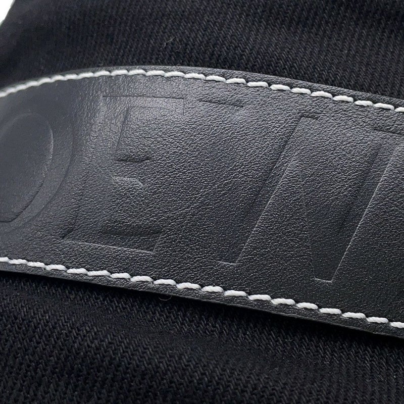 ロエベ ハット ロゴ キャンバス サイズ57 LOEWE 帽子 黒