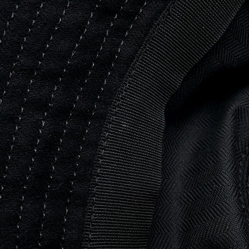 ロエベ ハット ロゴ キャンバス サイズ57 LOEWE 帽子 黒