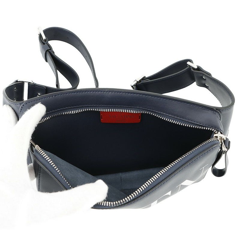 ヴァレンティノ・ガラヴァーニ ボディバッグ VLTNロゴ VALENTINO ベルトバッグ