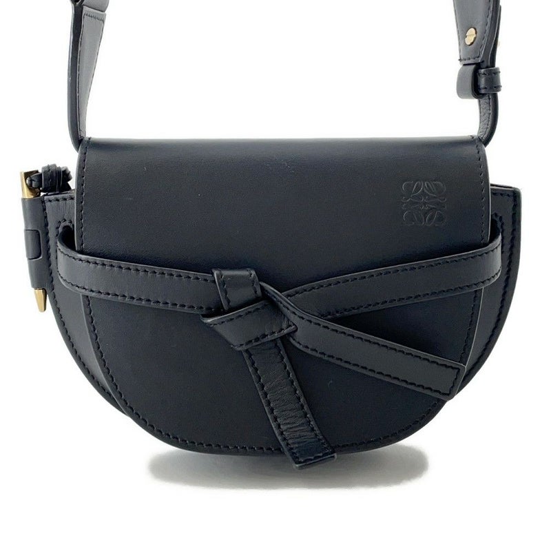 ロエべ ショルダーバッグ ゲート デュアル ミニ A650N46X13 LOEWE 黒