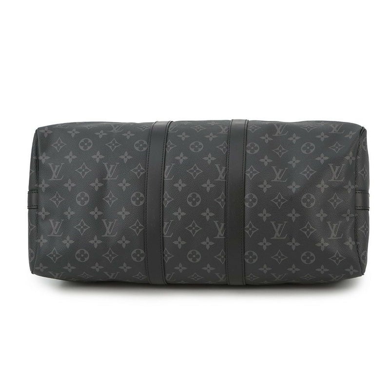 ルイヴィトン ボストンバッグ モノグラム・エクリプス キーボル・バンドリエール45 M40569 2wayショルダー ブラック 黒