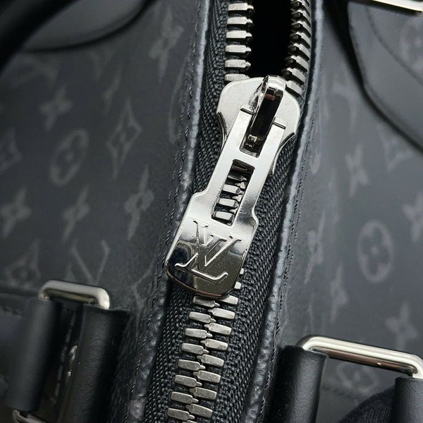 ルイヴィトン ボストンバッグ モノグラム・エクリプス キーボル・バンドリエール45 M40569 2wayショルダー ブラック 黒