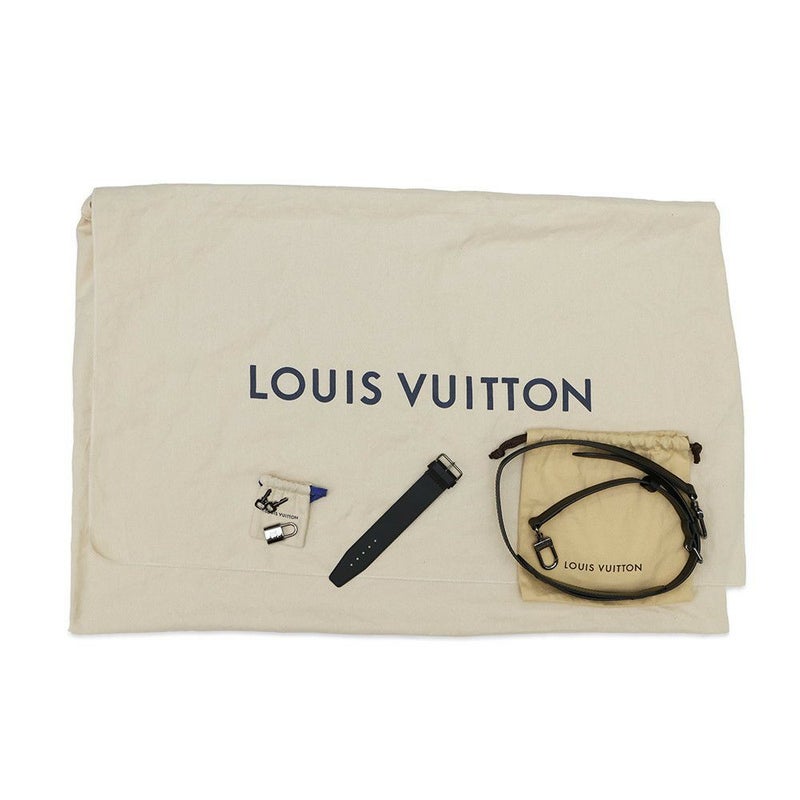 ルイヴィトン ボストンバッグ モノグラム・エクリプス キーボル・バンドリエール45 M40569 2wayショルダー ブラック 黒