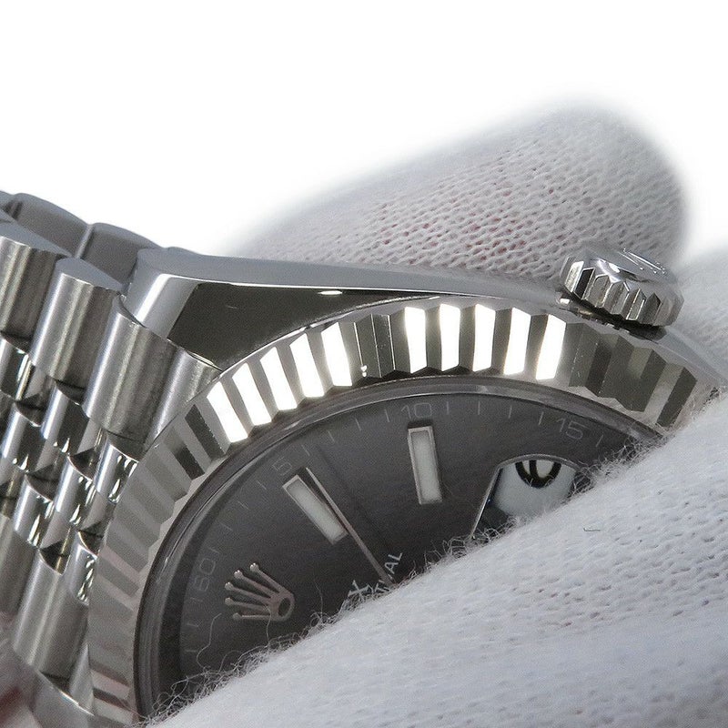 ロレックス デイトジャスト41 SS/K18WG 126334 ROLEX 腕時計 スレート文字盤