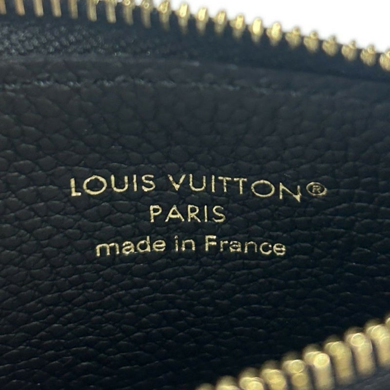 ルイヴィトン カードケース モノグラム・アンプラント ポルト カルト・ロミー M81883 LOUIS VUITTON ブラック 黒 小銭入れ