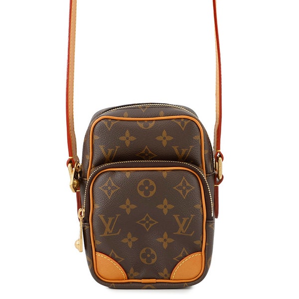 ルイヴィトン ショルダーバッグ モノグラム アマゾン M14014 LOUIS VUITTON ブラウン