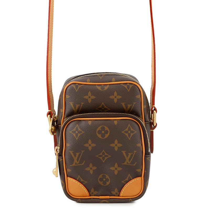 ルイヴィトン ショルダーバッグ モノグラム アマゾン M14014 LOUIS VUITTON ブラウン