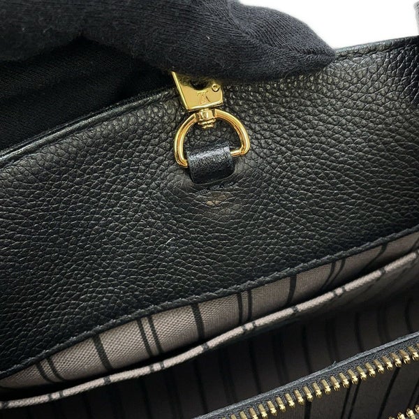 ルイヴィトン ハンドバッグ モノグラム アンプラント モンテーニュMM 2wayショルダーバッグ M41048 黒 ブラック