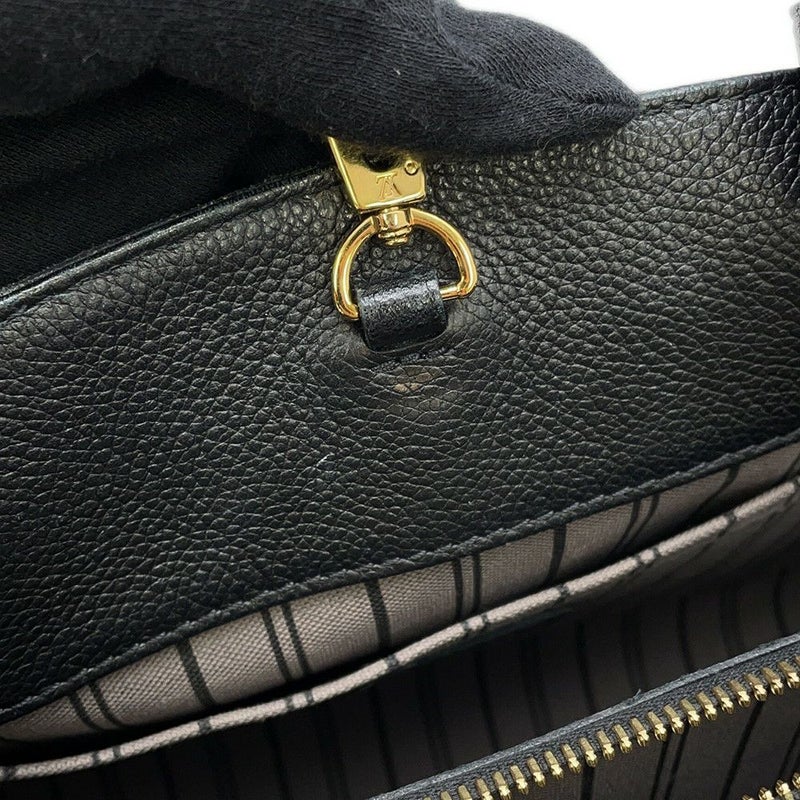 ルイヴィトン ハンドバッグ モノグラム アンプラント モンテーニュMM 2wayショルダーバッグ M41048 黒 ブラック