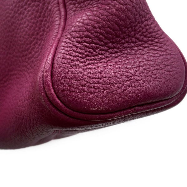 エルメス ハンドバッグ ヴィクトリア エラン トスカ/シルバー金具 トリヨンクレマンス □O刻印