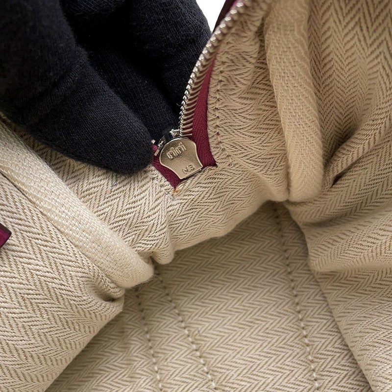 エルメス ハンドバッグ ヴィクトリア エラン トスカ/シルバー金具 トリヨンクレマンス □O刻印