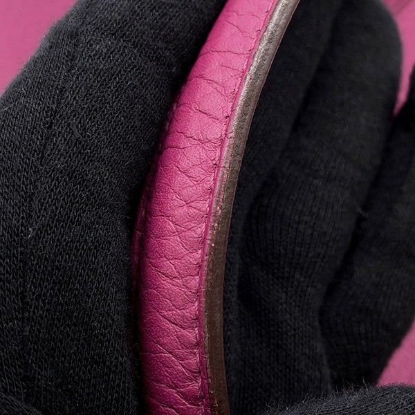 エルメス ハンドバッグ ヴィクトリア エラン トスカ/シルバー金具 トリヨンクレマンス □O刻印