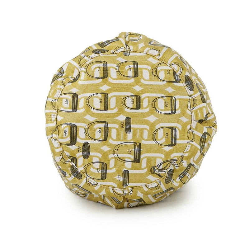 エルメス 替えバッグ ミュザルディーヌ バックルの工房 マルチカラー/シルバー金具 シルク HERMES 巾着