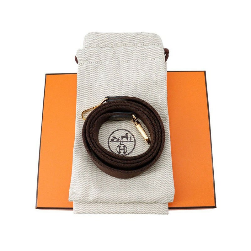 エルメス ショルダーバッグ エブリンTPM 111cm エベンヌ/ゴールド金具 トリヨンクレマンス K刻印 HERMES Evelyne