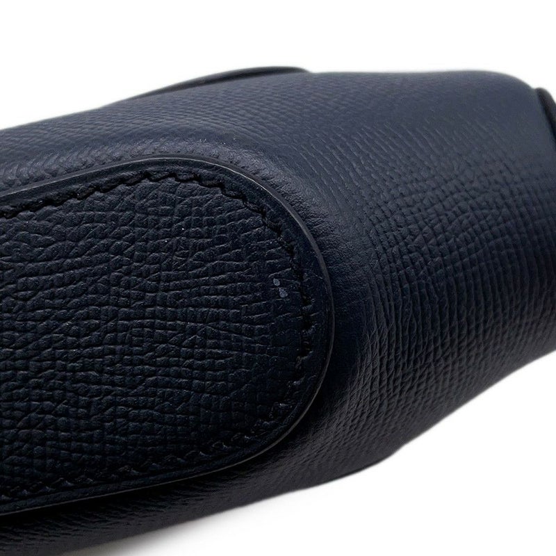 エルメス ショルダーバッグ オクタゴン ブルーインディゴ/シルバー金具 エプソン X刻印